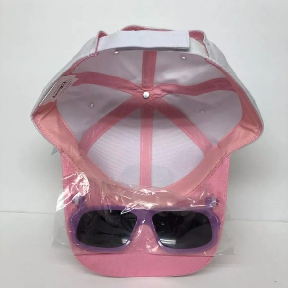 Kids Hat Disney Doc. Mc STUFFINS with Flip Down Sunglasses Pink - Brand New - Picture 3 of 4